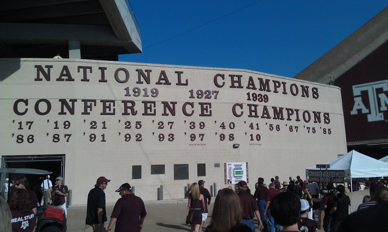 Illustration for article titled Texas A&M Has Added Fine Print To Those Conference Championships It Invented Over The Summer